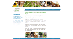 Desktop Screenshot of cafeflora.de